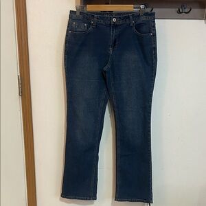 Cato Dark Blue Straight Leg Jeans size 10